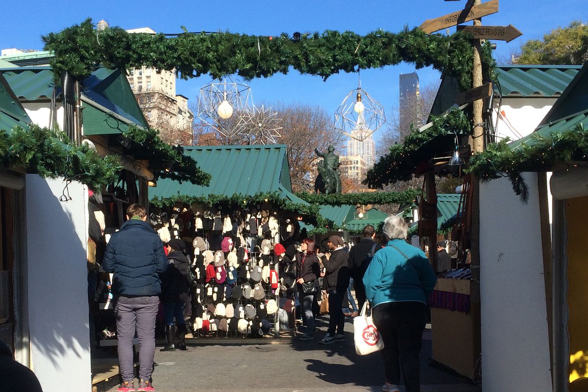 11-3 Shopping At Union Square Park Christmas Market New York City